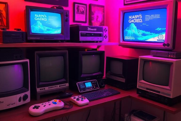 Jeux vidéo & rétrogaming